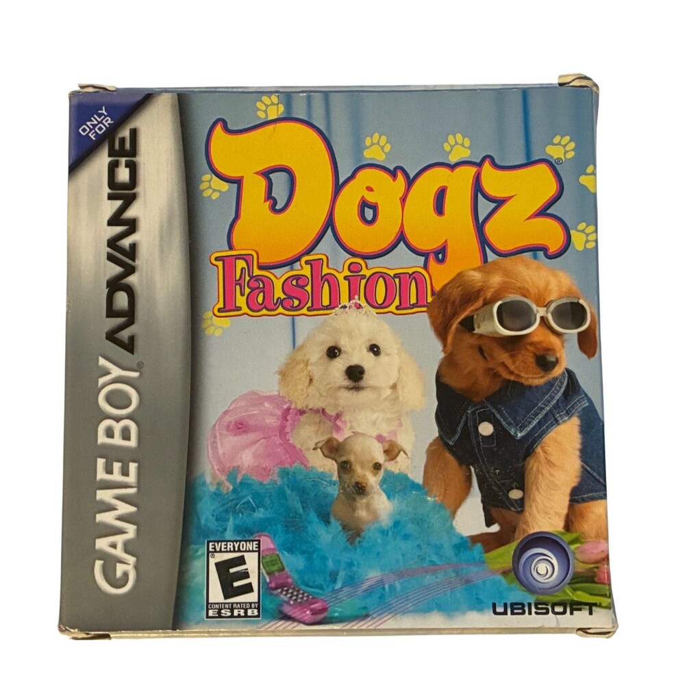Dogz Fashion (Nintendo Game Boy Advance, 2006) GBA COMPLETE